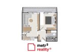 Byt 2+kk na prodej, Olomouc Švýcarské nábřeží, 41 m²