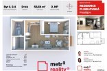 Byt 2+kk na prodej, Prostějov Plumlovská, 60 m²