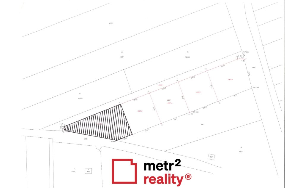 Pozemek k bydlení na prodej, Konice, 889 m²