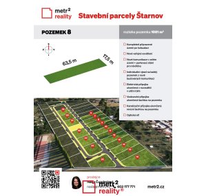 Pozemek k bydlení na prodej, Štarnov 1.081 m²