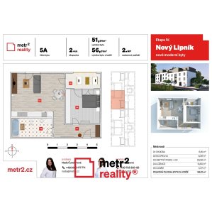 Byt 2+kk na prodej, Lipník nad Bečvou Na Výsluní, 52 m²